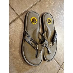 Simple hemp cal bears flip flops (University of California, Berkeley)
